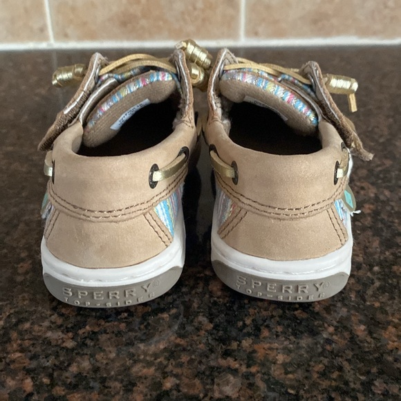 Sperry Top-Sider Ivyfish Jr. toddler girl’s size 6 boat shoes like new - Picture 6 of 9